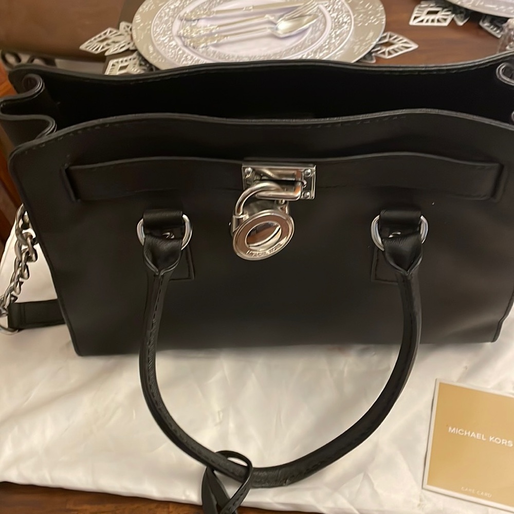 Michael Kors Hamilton East West Saffiano Satchel